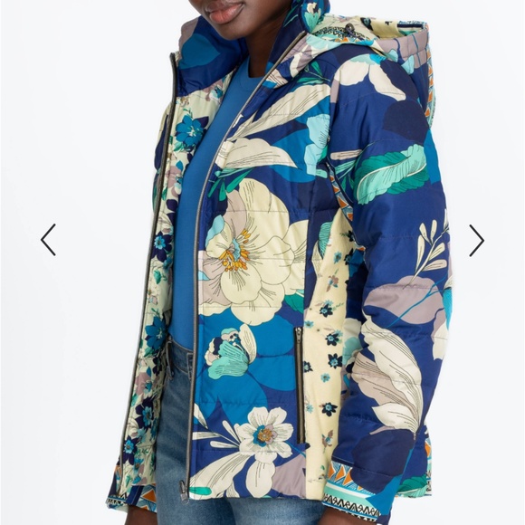 Johnny Was Tivoli Anakin Reversible Puffer Jacket NWOT Sz S - Picture 7 of 17